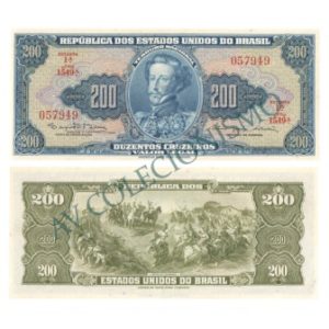 C043 - 200 Cruzeiros - 1964 - FE