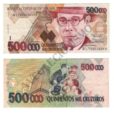 C231 - 500000 Cruzeiros - 1993 - SOB