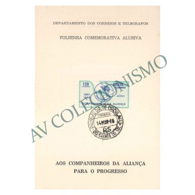 FO-25 CPD - Homenagem Aliança para o Progresso - 1966