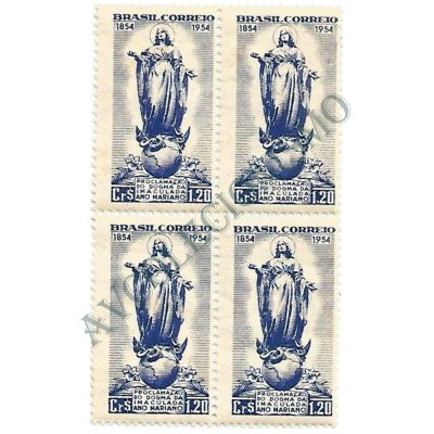 QC0346 - Centenário da Proclamação do Dogma da Imaculada Conceição e Ano Santo Mariano - 1954 - NNN