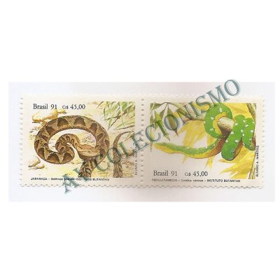 STC1737 - Museus Brasileiros - Instituto Butantã  - 1991